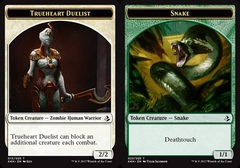 Snake (023) // Trueheart Duelist (013) Double-Sided Token